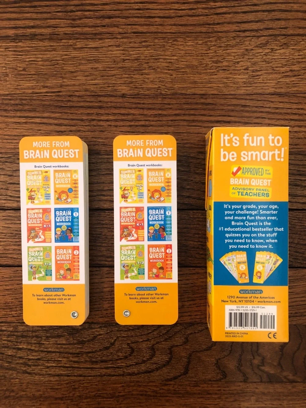 Brain Quest Question & Answer Cards,Preschool(Ages 4-5) & Kindergarten(Ages 5-6)